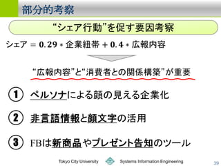 ֵĿ




   Tokyo City University   Systems Information Engineering   39
 