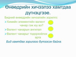 валент | PPT