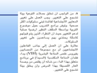 مبادئ تغيير السلوك