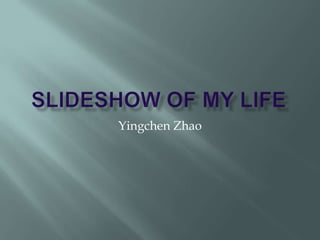 Yingchen Zhao
 