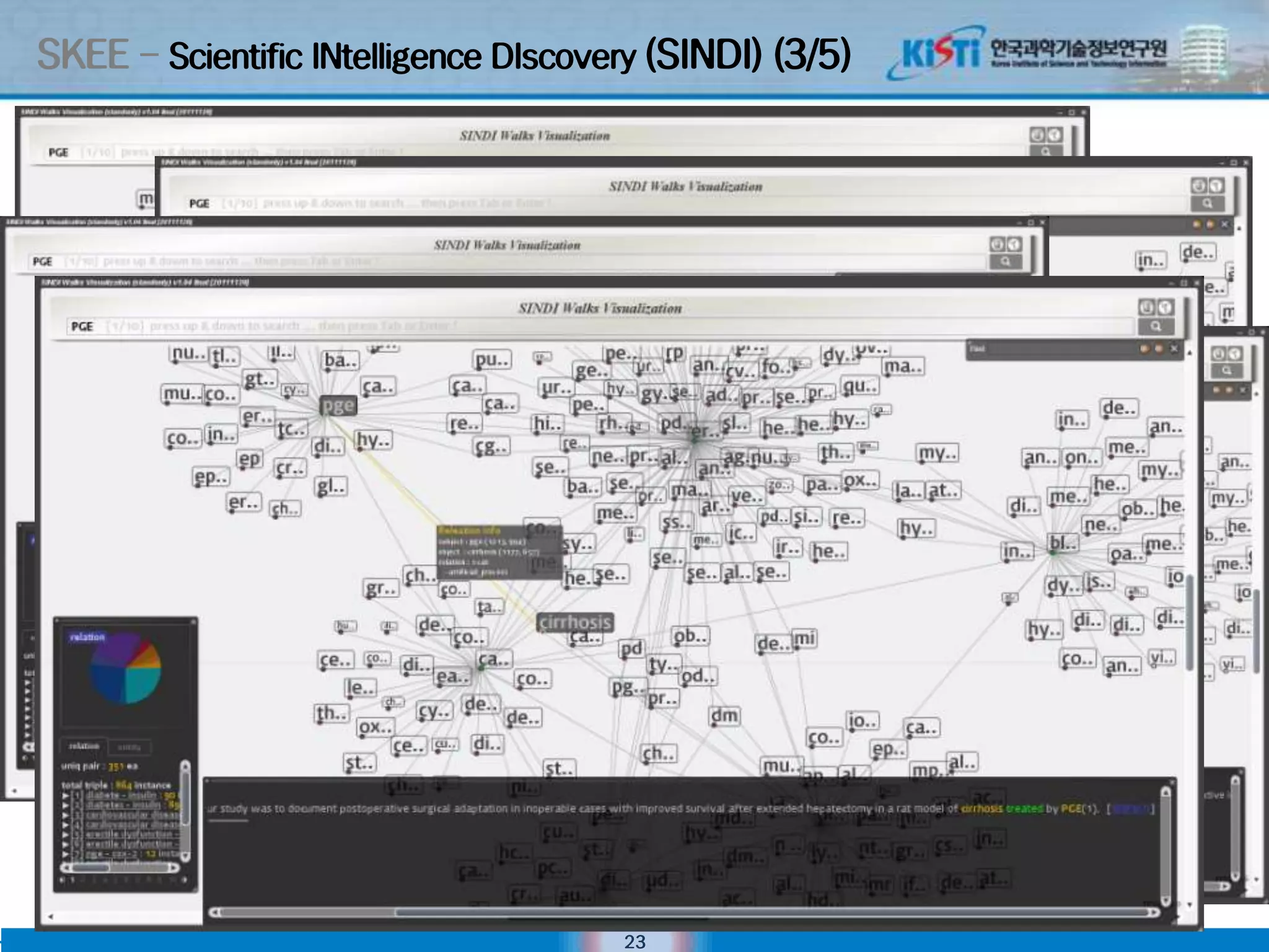 SKEE – Scientific INtelligence DIscovery (SINDI) (3/5)




                                      23
 