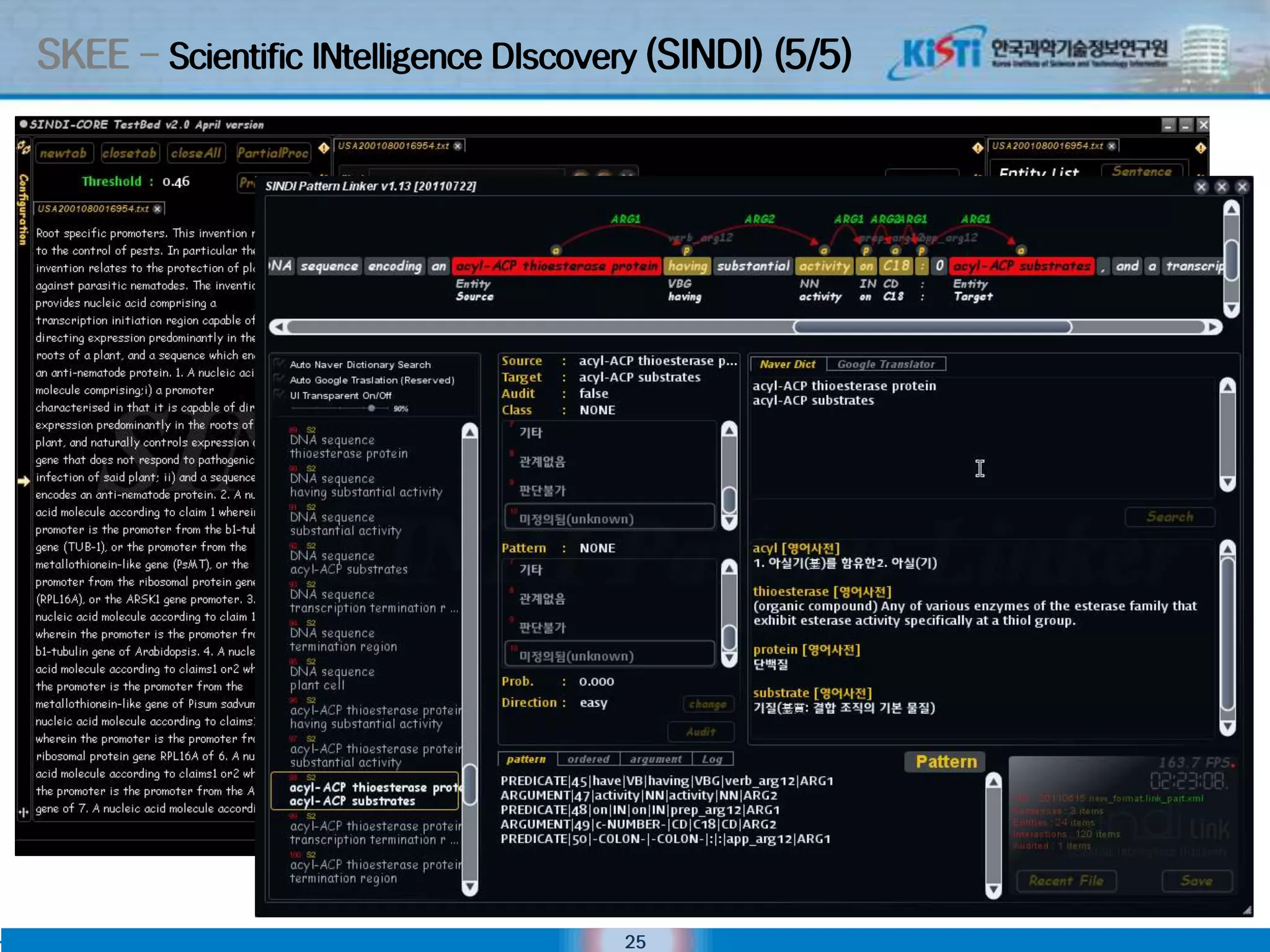 SKEE – Scientific INtelligence DIscovery (SINDI) (5/5)




                                      25
 