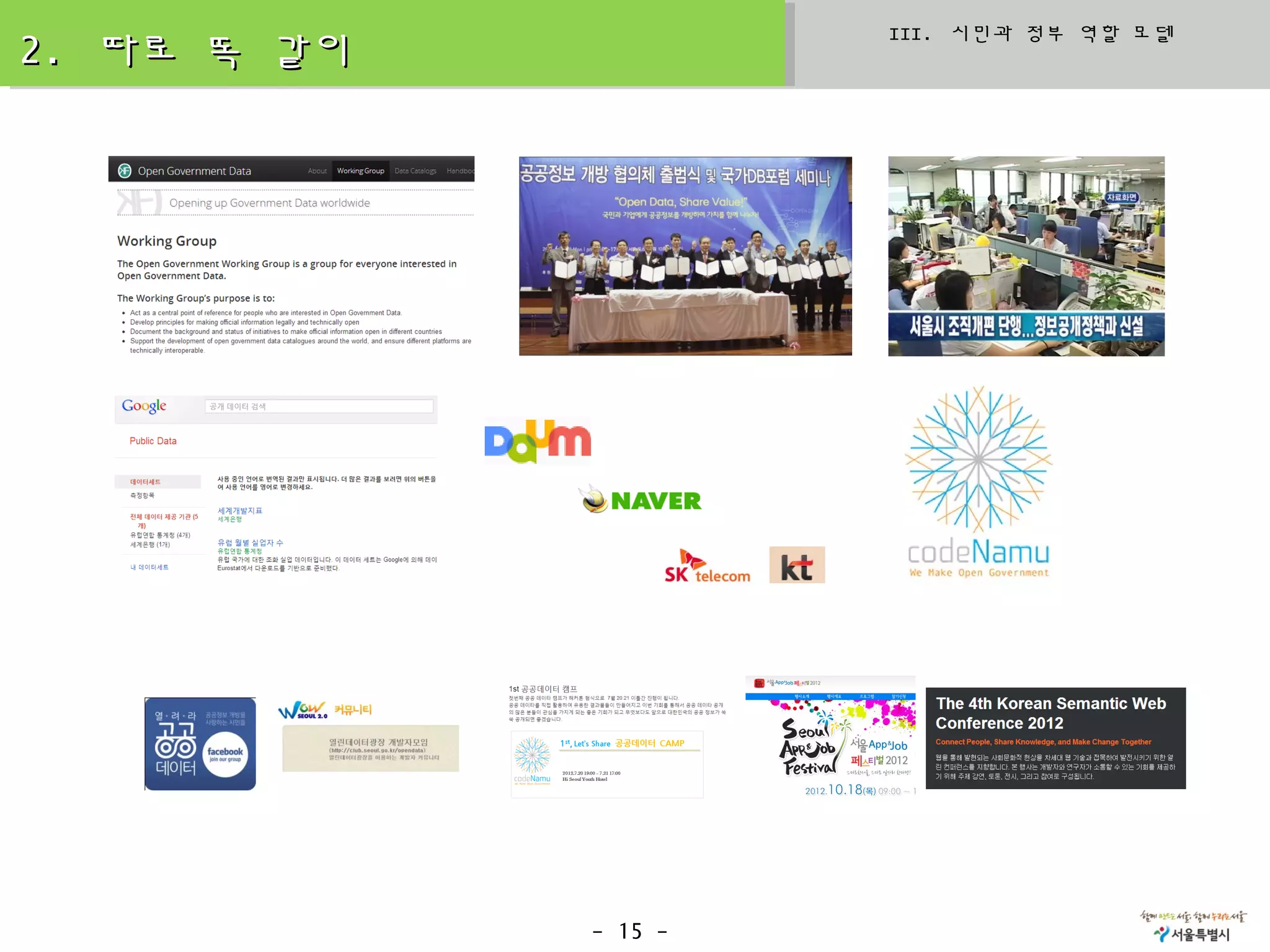 III. 시민과 정부 역할 모델
2. 따로 똑 같이




             - 15 -
 