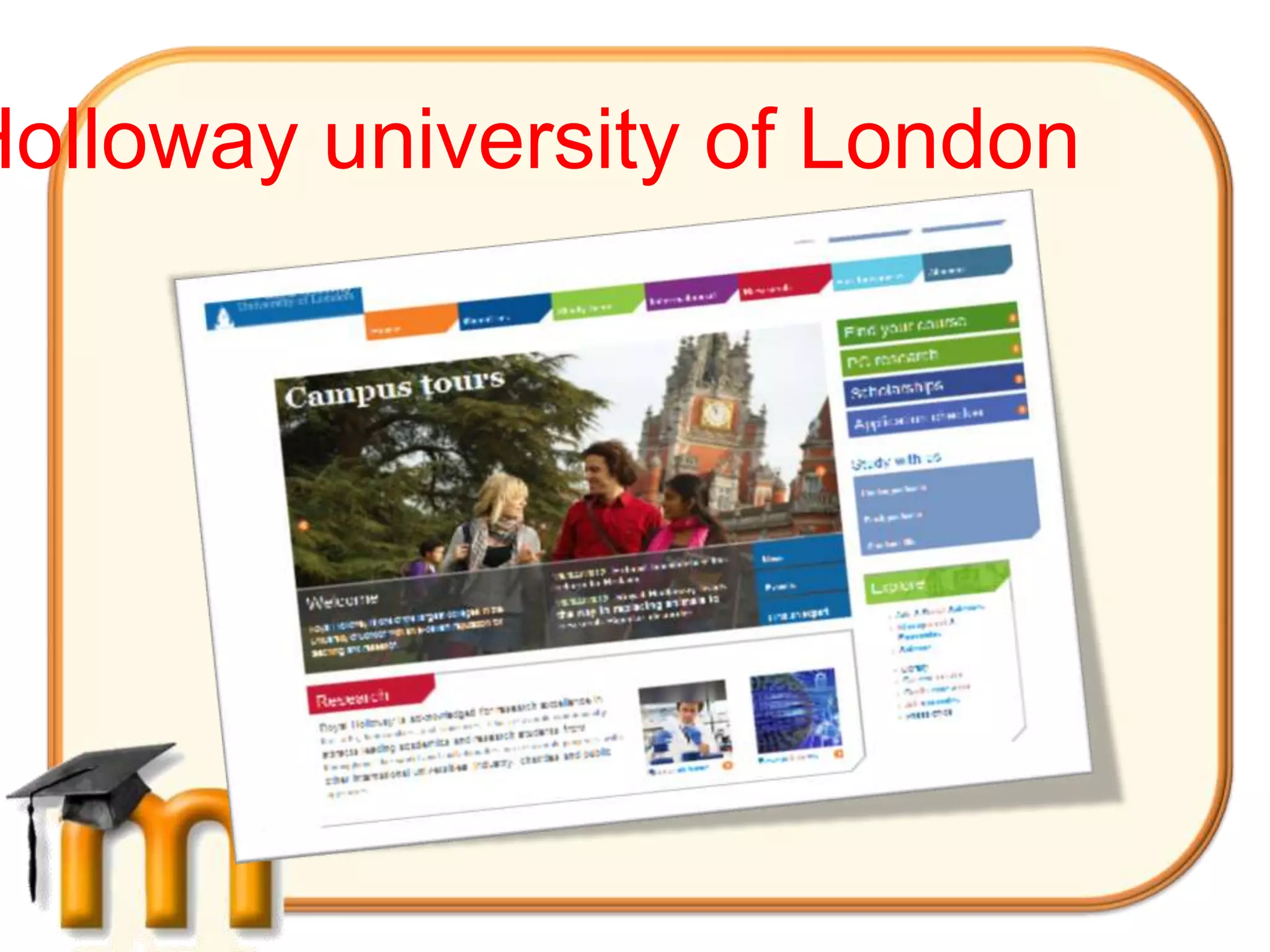Holloway university of London
 