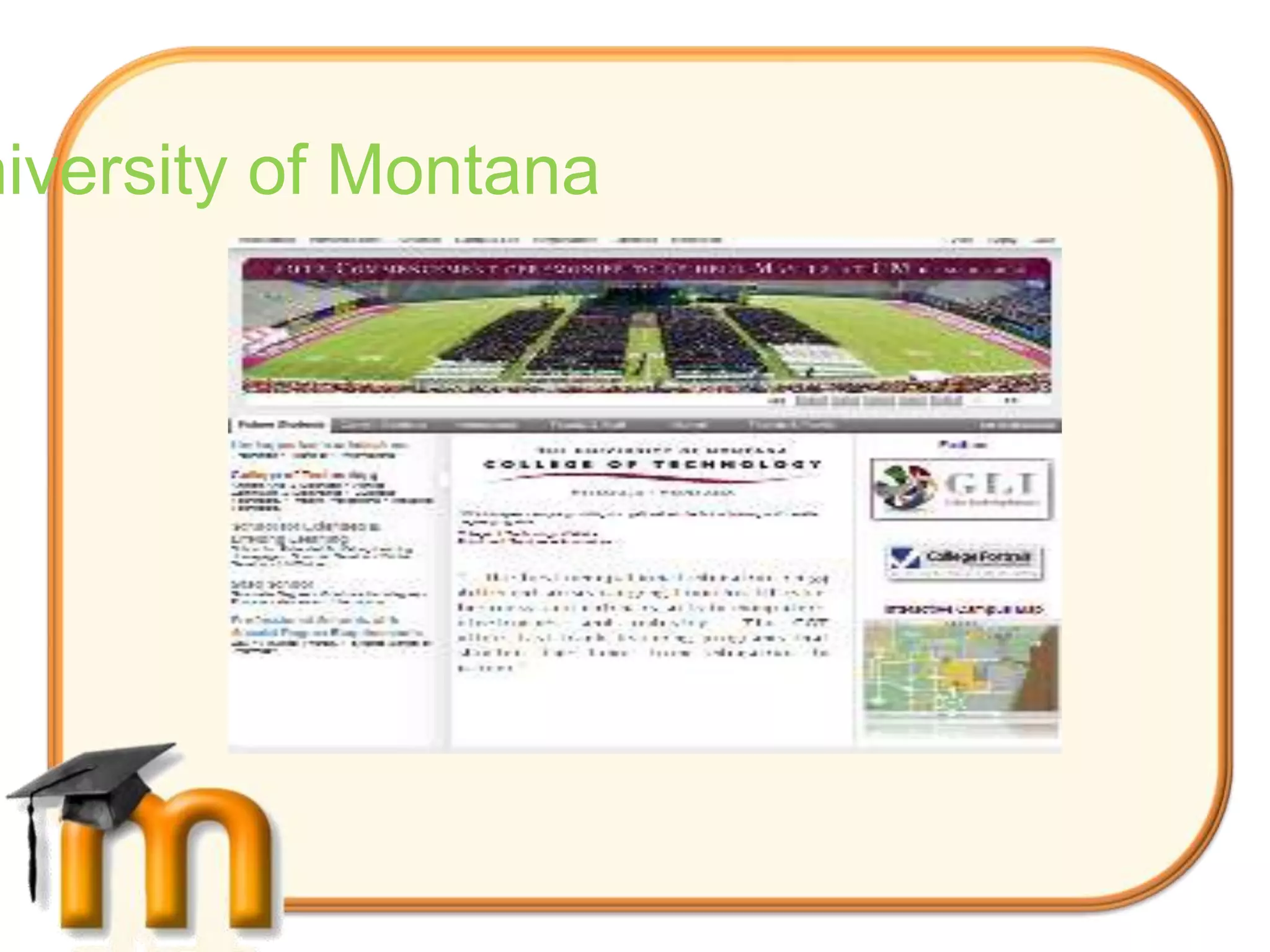 niversity of Montana
 