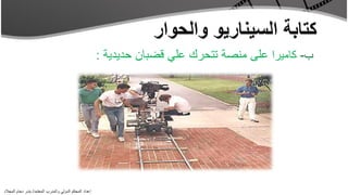 ‫ب- كاميرا على منصة تتحرك علي قضبان حديدية :‬




‫إعداد المحكم الدولي والمدرب المعتمد/ بندر دحام المجالد‬
 