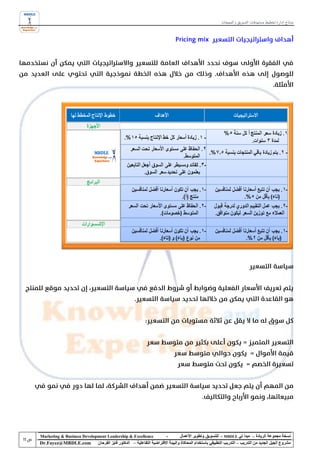 ‫نماذج إدارة تخطيط مستهدفات التسويق و المبيعات‬




‫‪Marketing & Business Development Leadership & Excellence‬‬              ‫-‬         ‫نسخة مجموعة الريادة – مبدأ لي ‪ - MBDLE‬للتسويق وتطوير األعمال‬
‫‪Dr.Fayez@MBDLE.com‬‬          ‫مشروع الجيل الجديد من التدريب – التدريب التطبيقي باستخدام المحاكاة والبيئة االفتراضية التفاعلية – الدكتور فايز الفرحان‬
 
