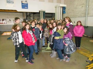 επίσκεψη σε συνεργείο