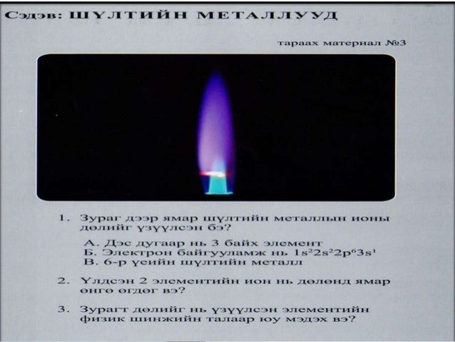 шүлтийн металлууд