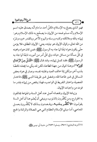 شرح متن الأربعين النووية