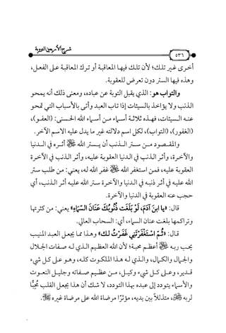 شرح متن الأربعين النووية