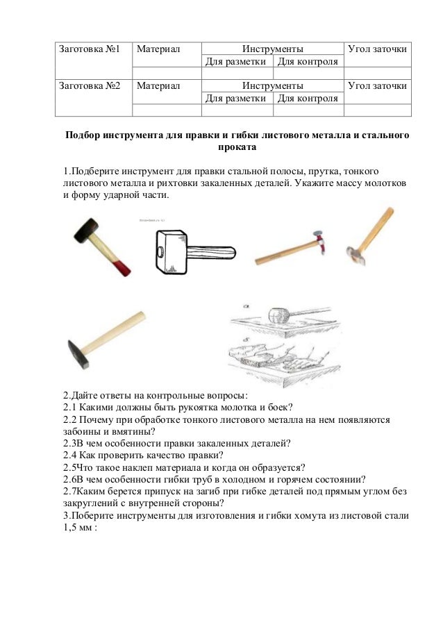 Слесарное Дело И Технические Измерения Программа Слесарное Дело И Технические Измерения Программа