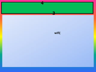 4

    3



    wifi(
 