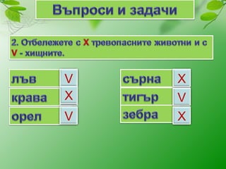 V   Х
Х   V
V   Х
 