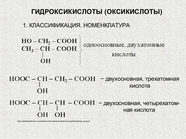 оксикислоты
