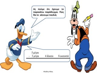 Ασ ποφμε ότι ζχουμε το
παρακάτω παράδειγμα. Πώσ
κα το κάνουμε παιδιά;




       Ηλιάδησ Ηλίασ
 