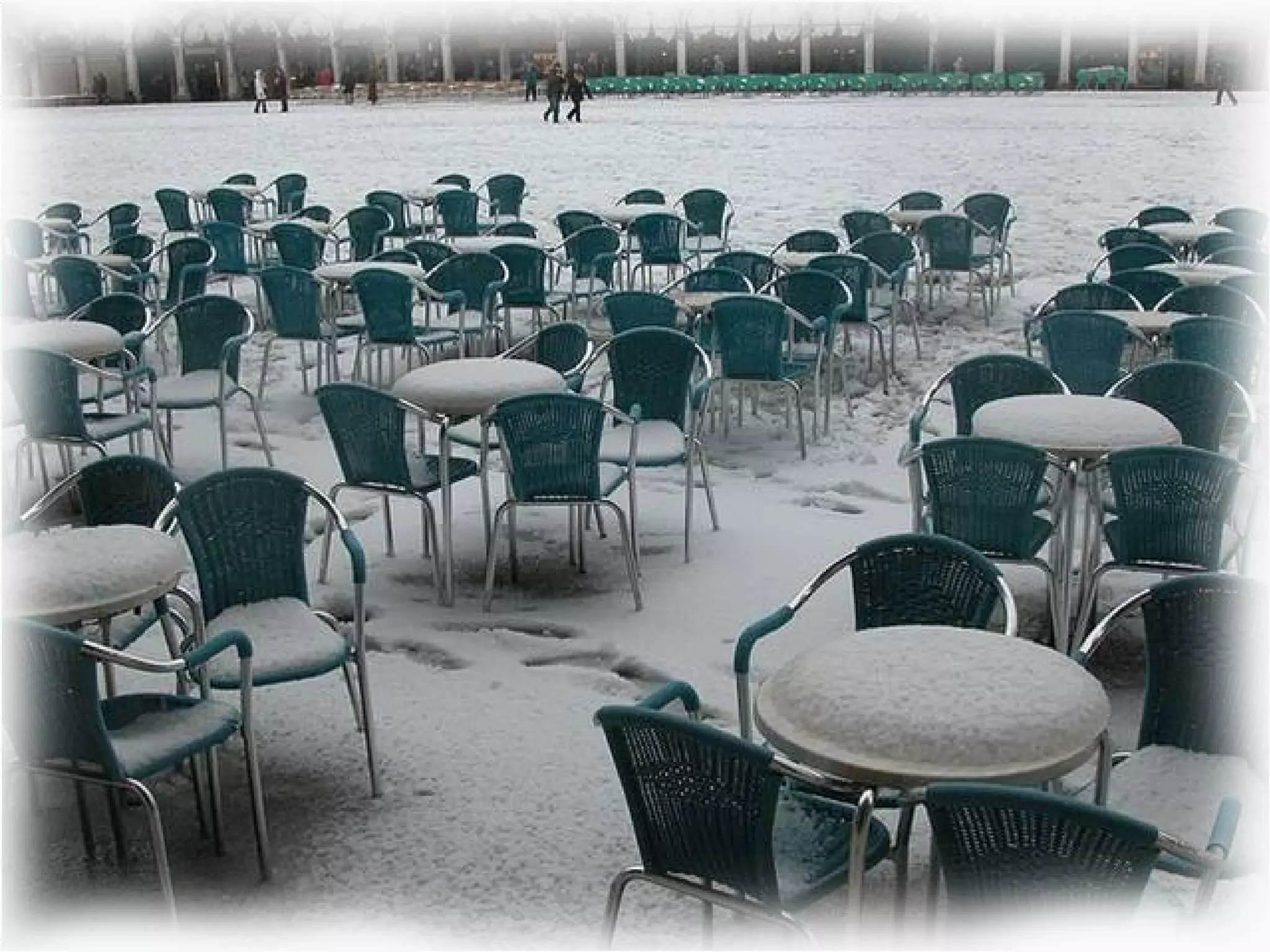 венеция под снегом