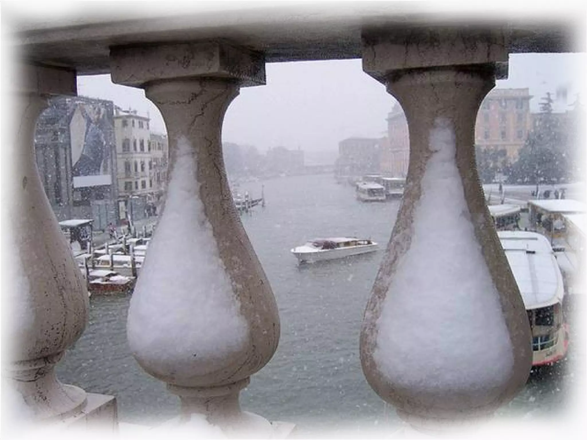 венеция под снегом