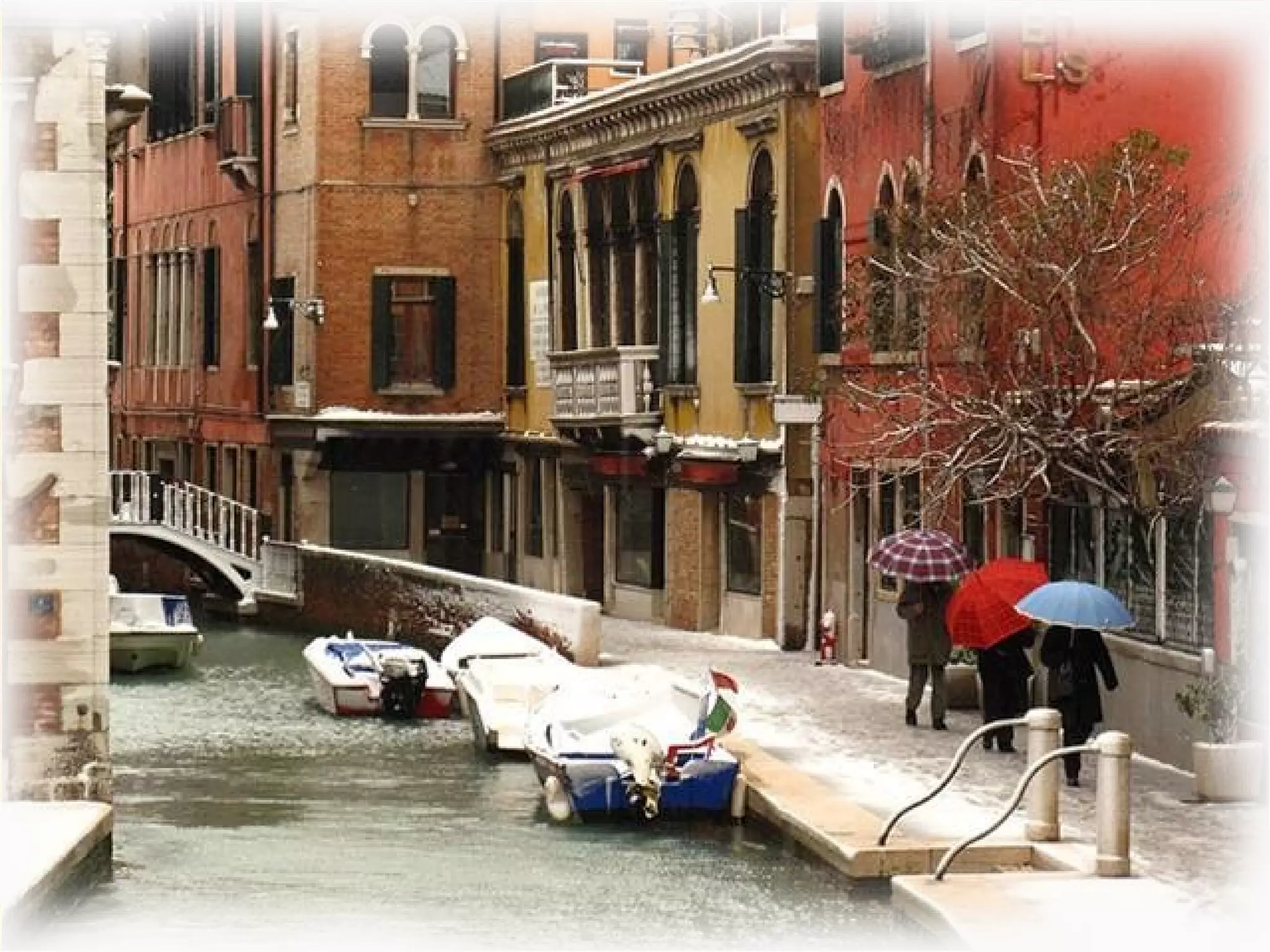 венеция под снегом