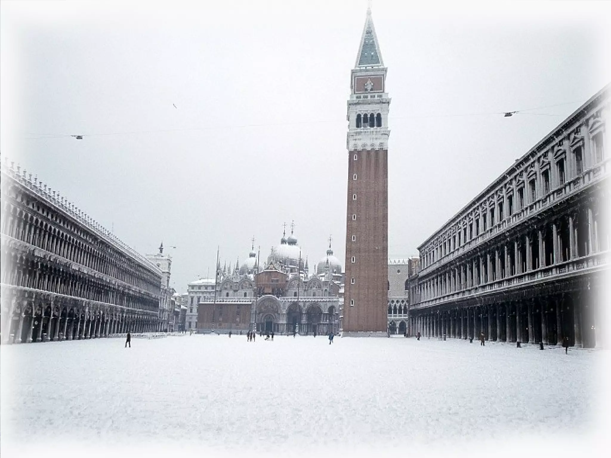 венеция под снегом