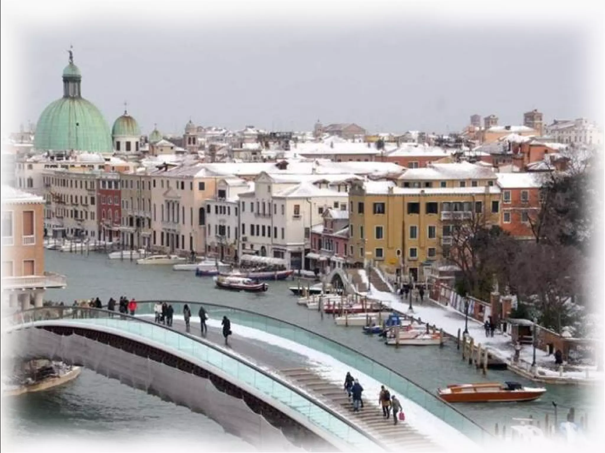 венеция под снегом