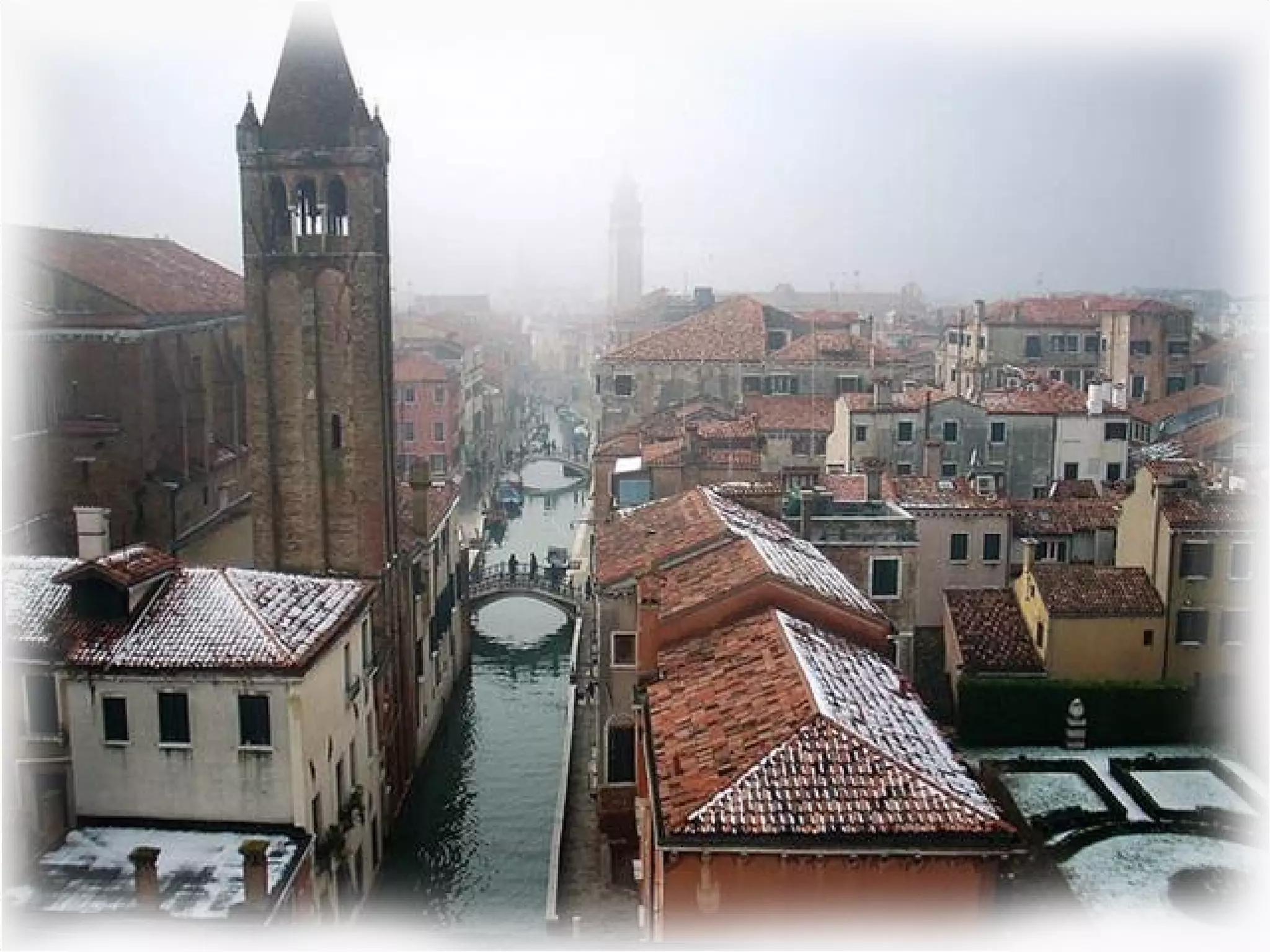 венеция под снегом