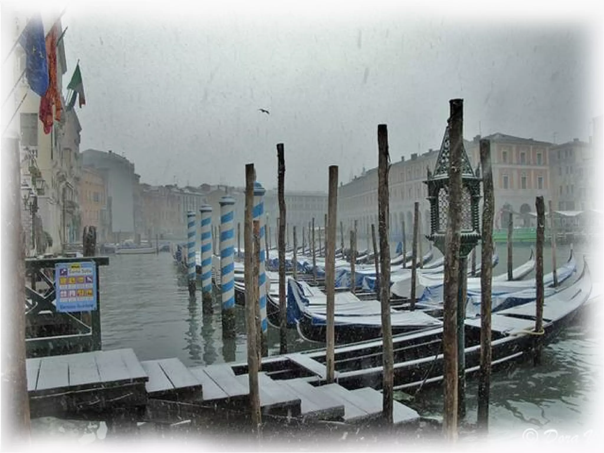 венеция под снегом