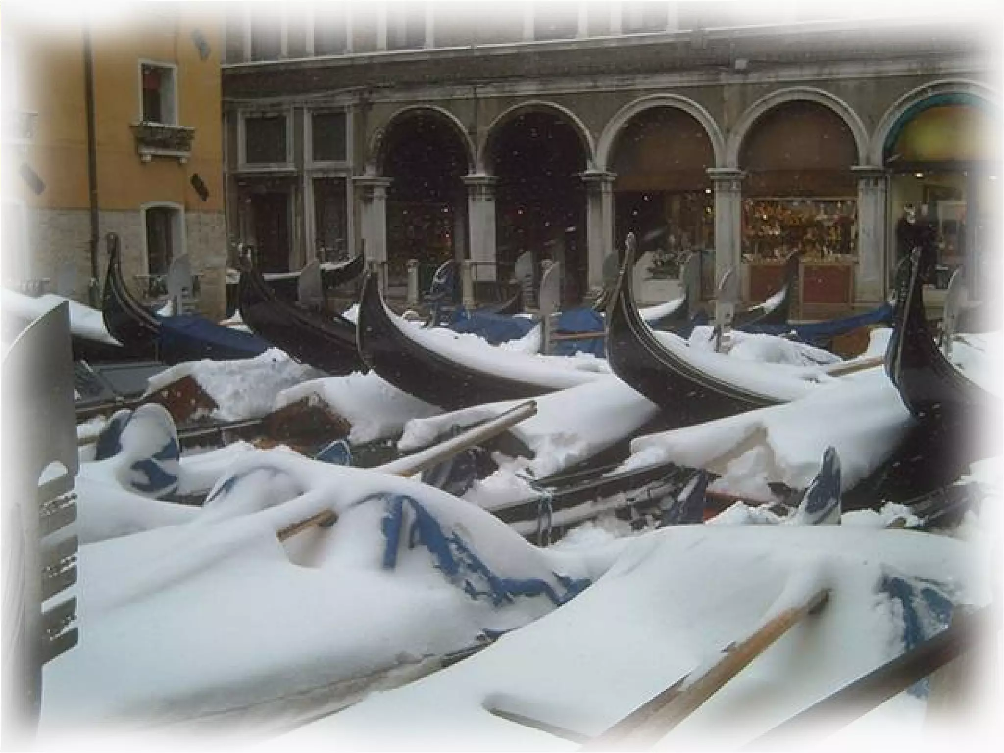 венеция под снегом