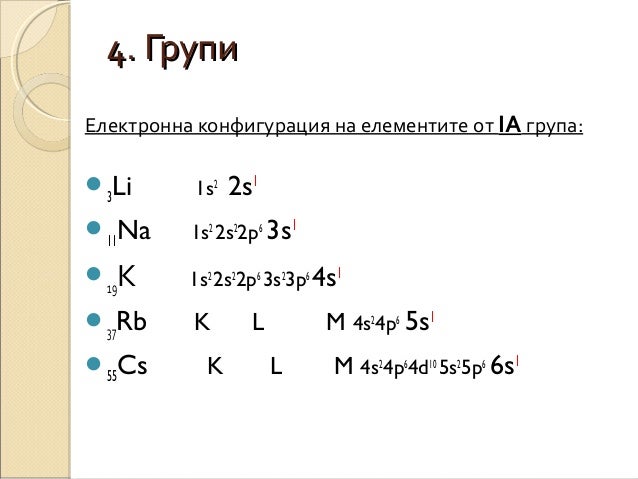връзка между периодичен закон и строеж на атомите