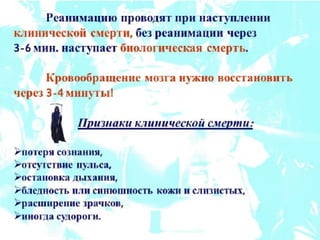 реанимация