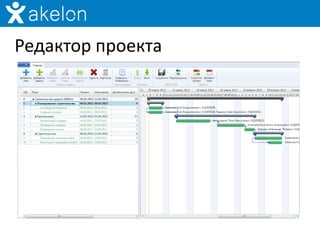 Редактор проекта
 