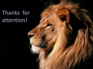 Thanks for
attention!
 