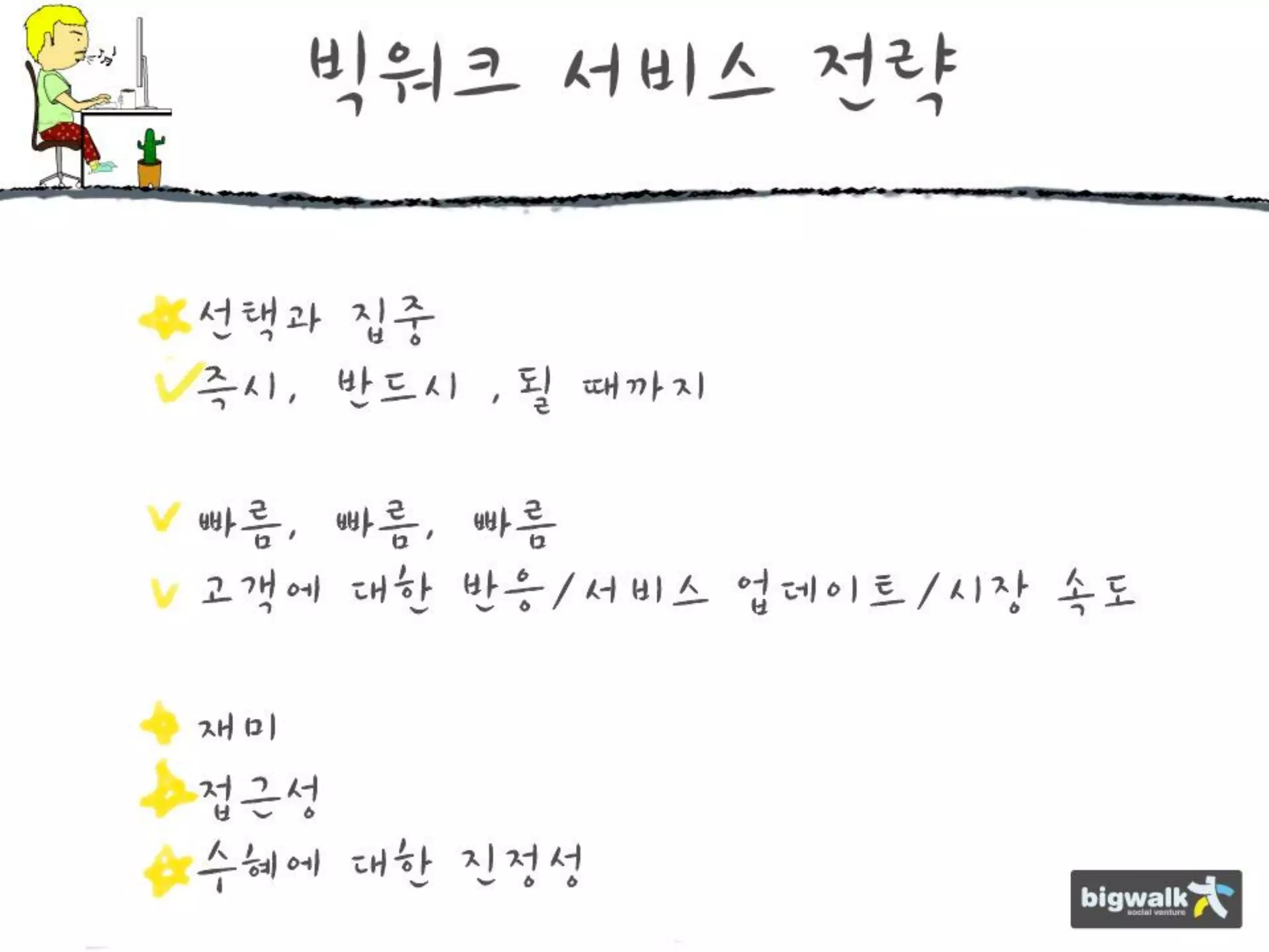 [사회적기업가포럼]빅워크 발표자료