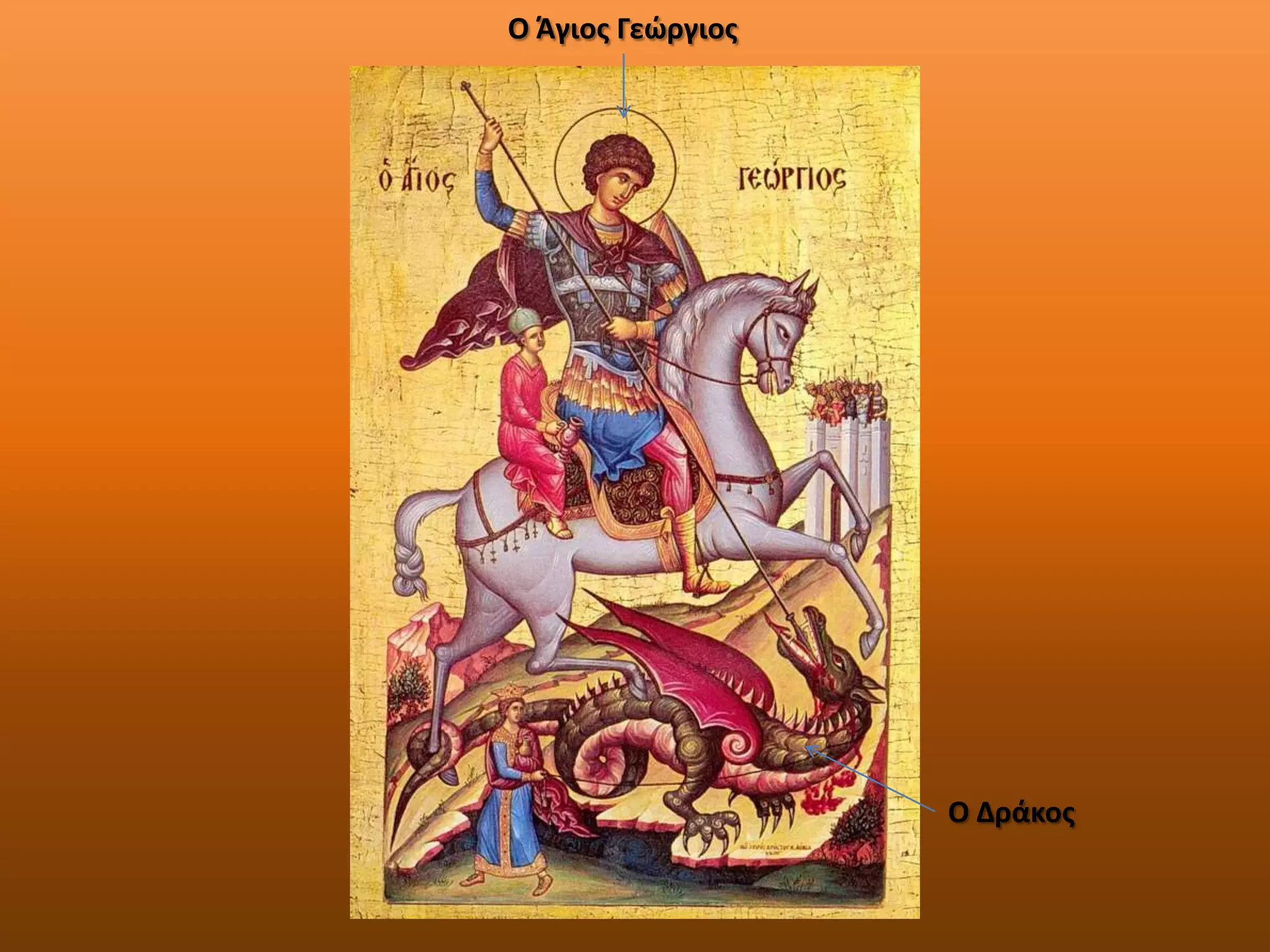 Ο Άγιος Γεώργιος




                   Ο Δράκος
 