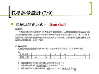 教學評量 高中演講 教學評量 高中演講