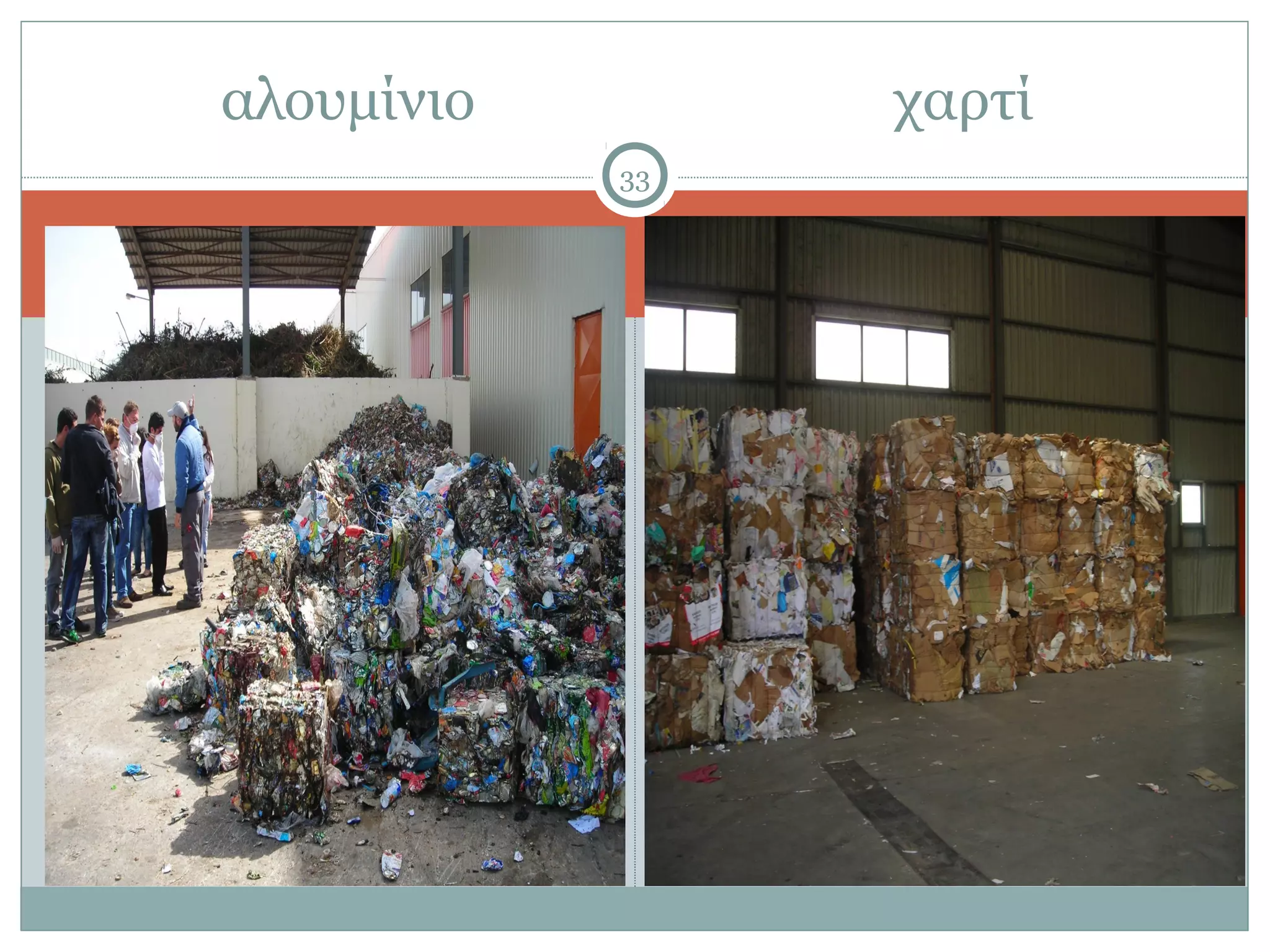 αλουμίνιο        χαρτί
            33
 