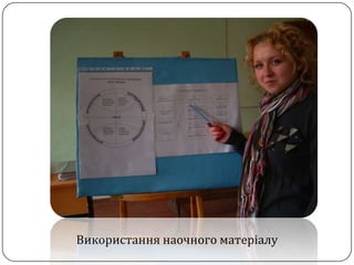 Використання наочного матеріалу
 