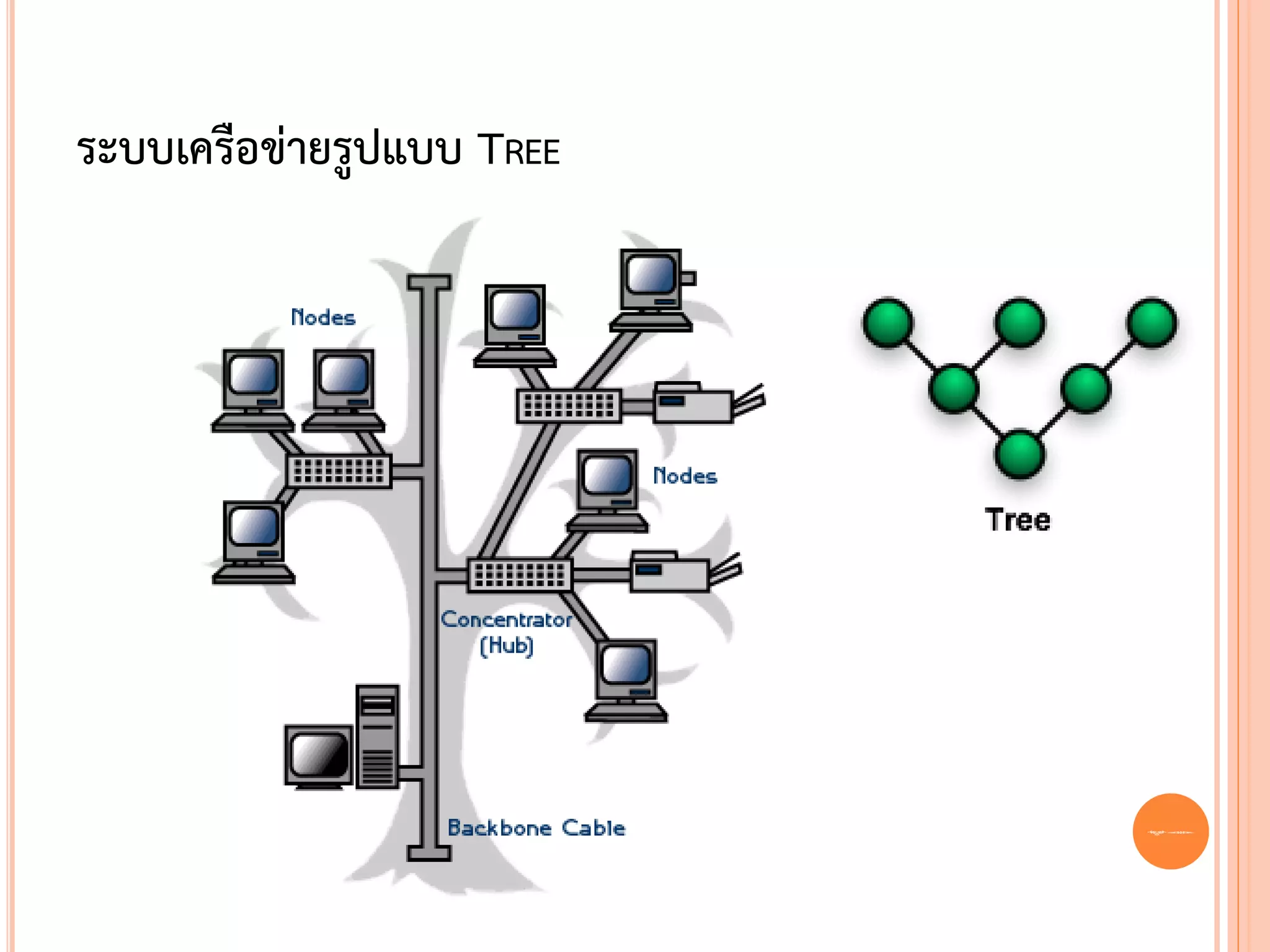 ระบบเครือข่ายรูปแบบ TREE




                           26
 