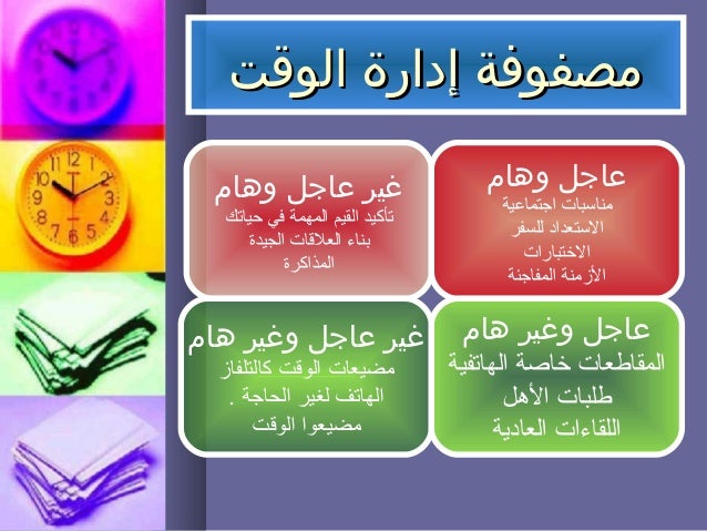 إدارة الوقت