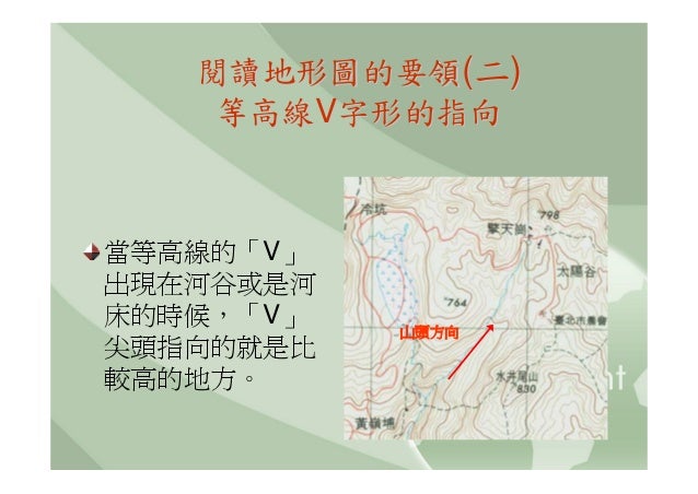 高中b1地形圖判讀