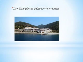 * ΢ςημ Ξεμξτώμςξπ μαζεύξσμ ςιπ μςξμάςεπ
 