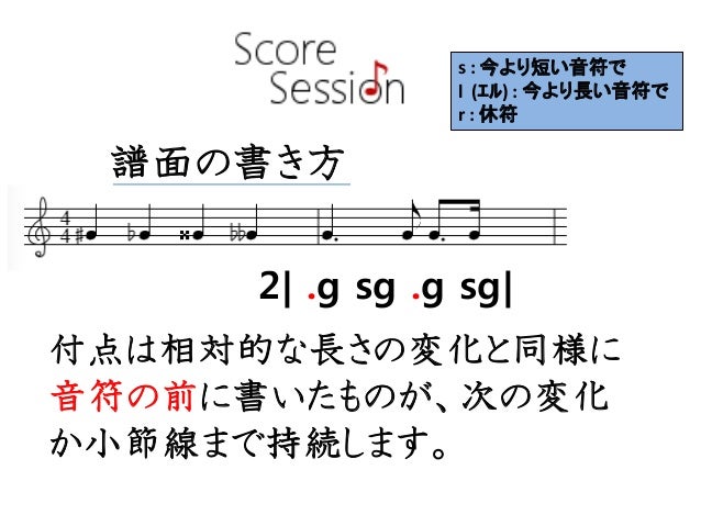 Scoresession