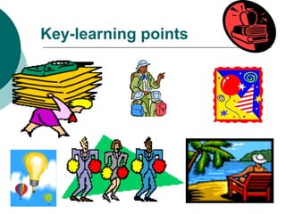 Key-learning points
 
