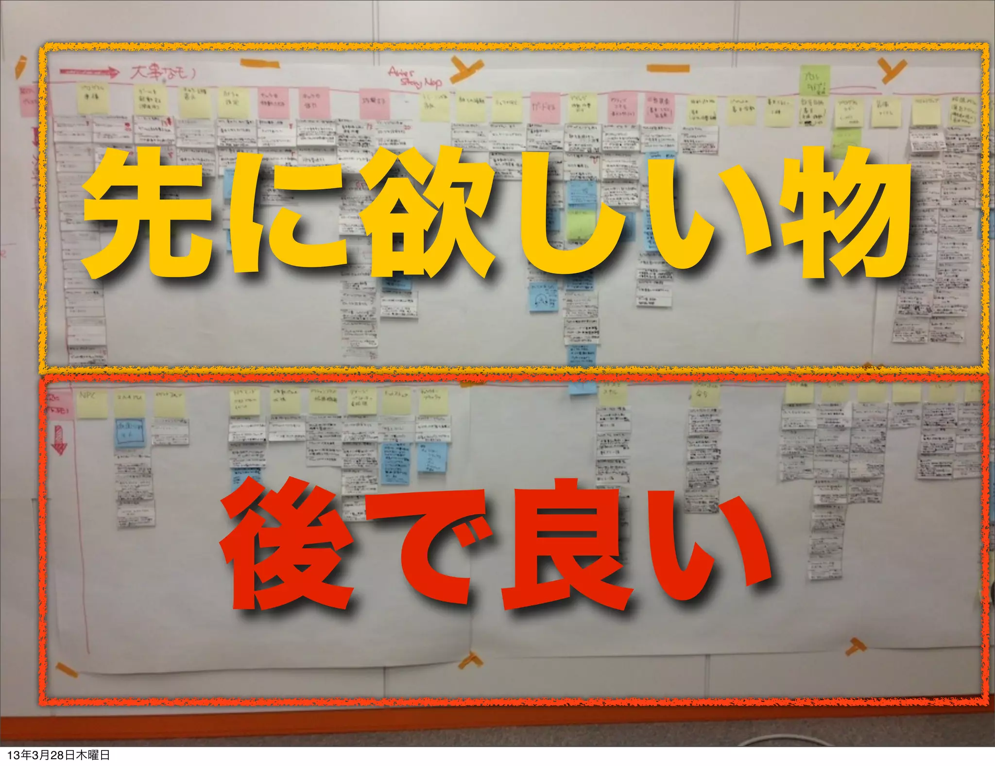 先に欲しい物

              後で良い
13年3月28日木曜日
 