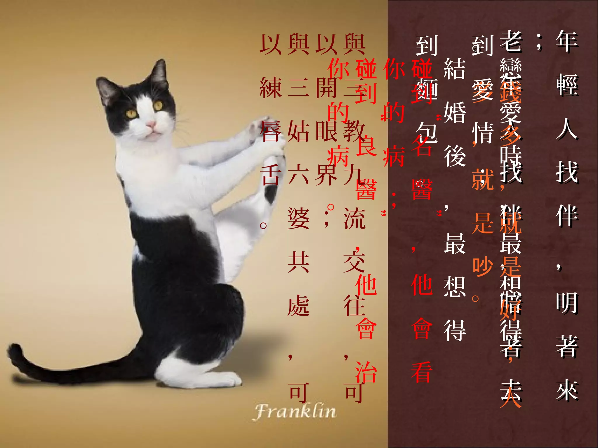 以與以與   到 到老；年
         。
   你碰你碰 結 戀
練三開三到 到麵 多錢 輕
         愛年
   的 的  婚 愛
       包 ，多 人
         情人




    “

        “
唇姑眼教
   病良病名 後 時
舌六界九   。 就， 找
         ；找
   。醫；醫 ， ，
。婆；流     是就 伴
           伴




    ”

        ”
    ， ， 最 最
 共 交     吵是 ，
           ，
    他 他 想。想
 處 往       好 明
           暗
    會 會 得 得
 ， ，       ； 著
           著
    治 看
 可 可       人 來
           去
 