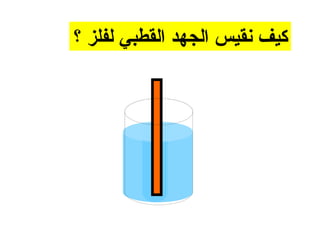 ‫كيف ونقيس الجهد القطبي لفلز ؟‬
 