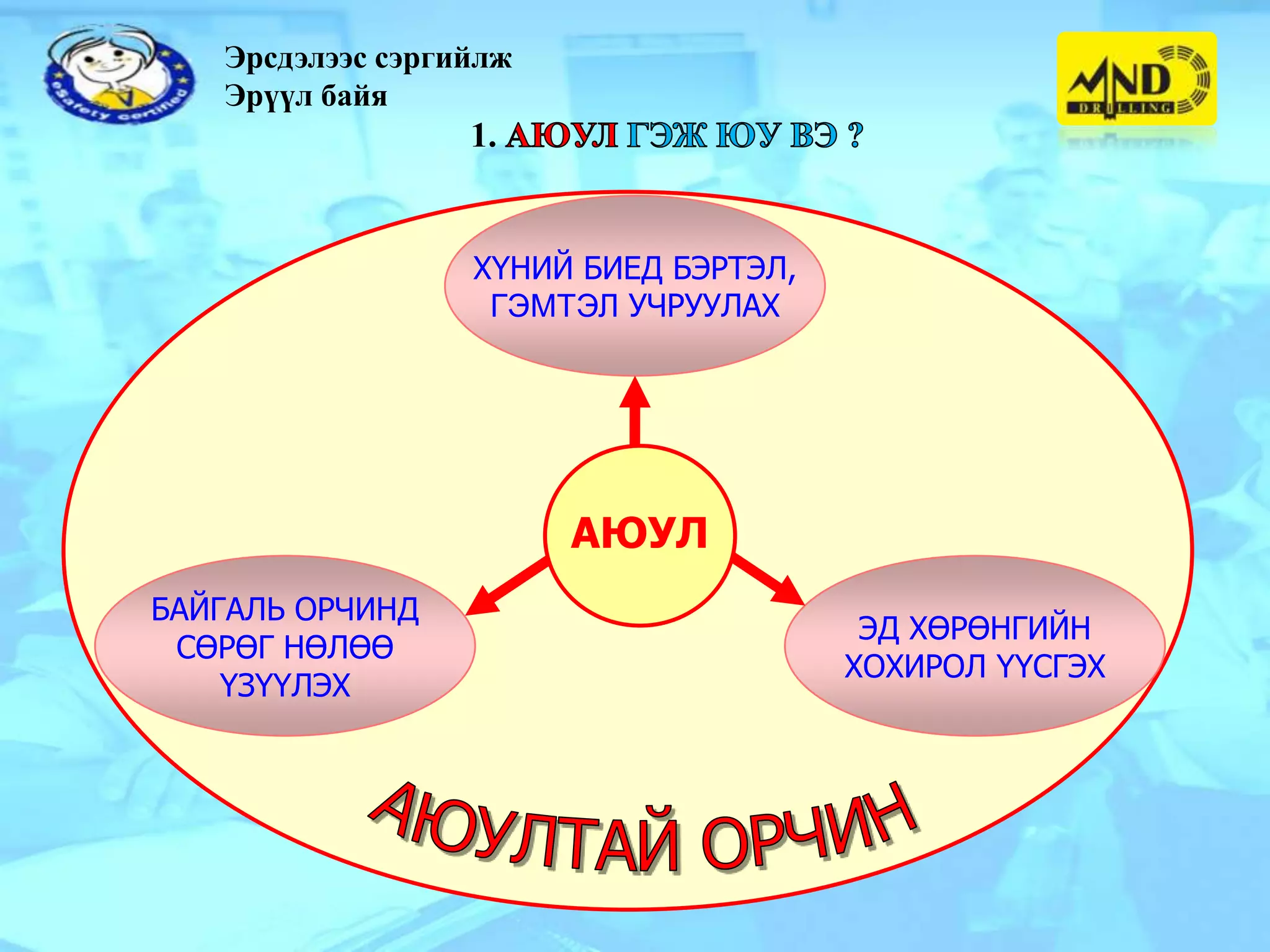эрсдэлийн менежмент | PPT