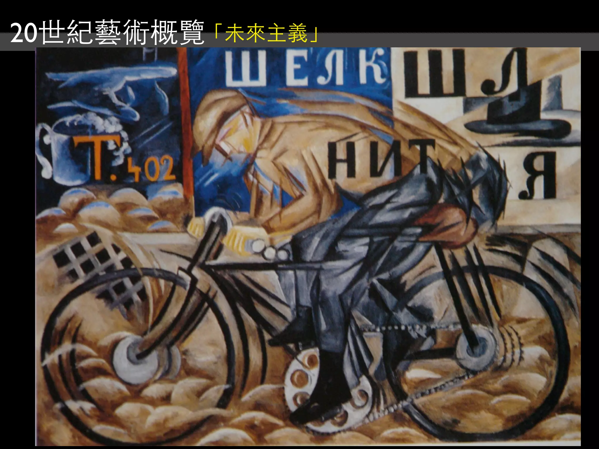 20世紀藝術概覽「未來主義」
 