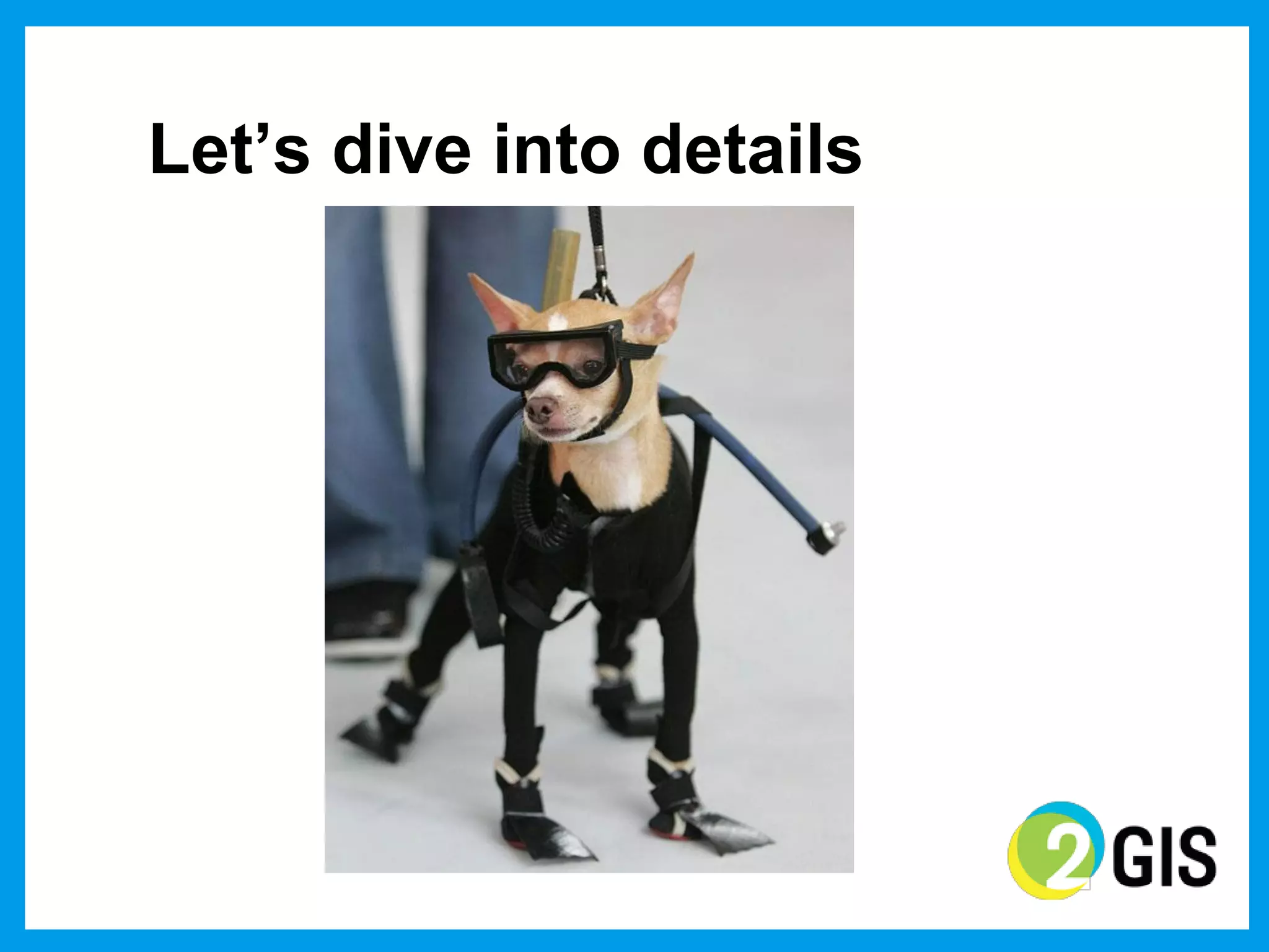 Let’s  dive  into  details
 