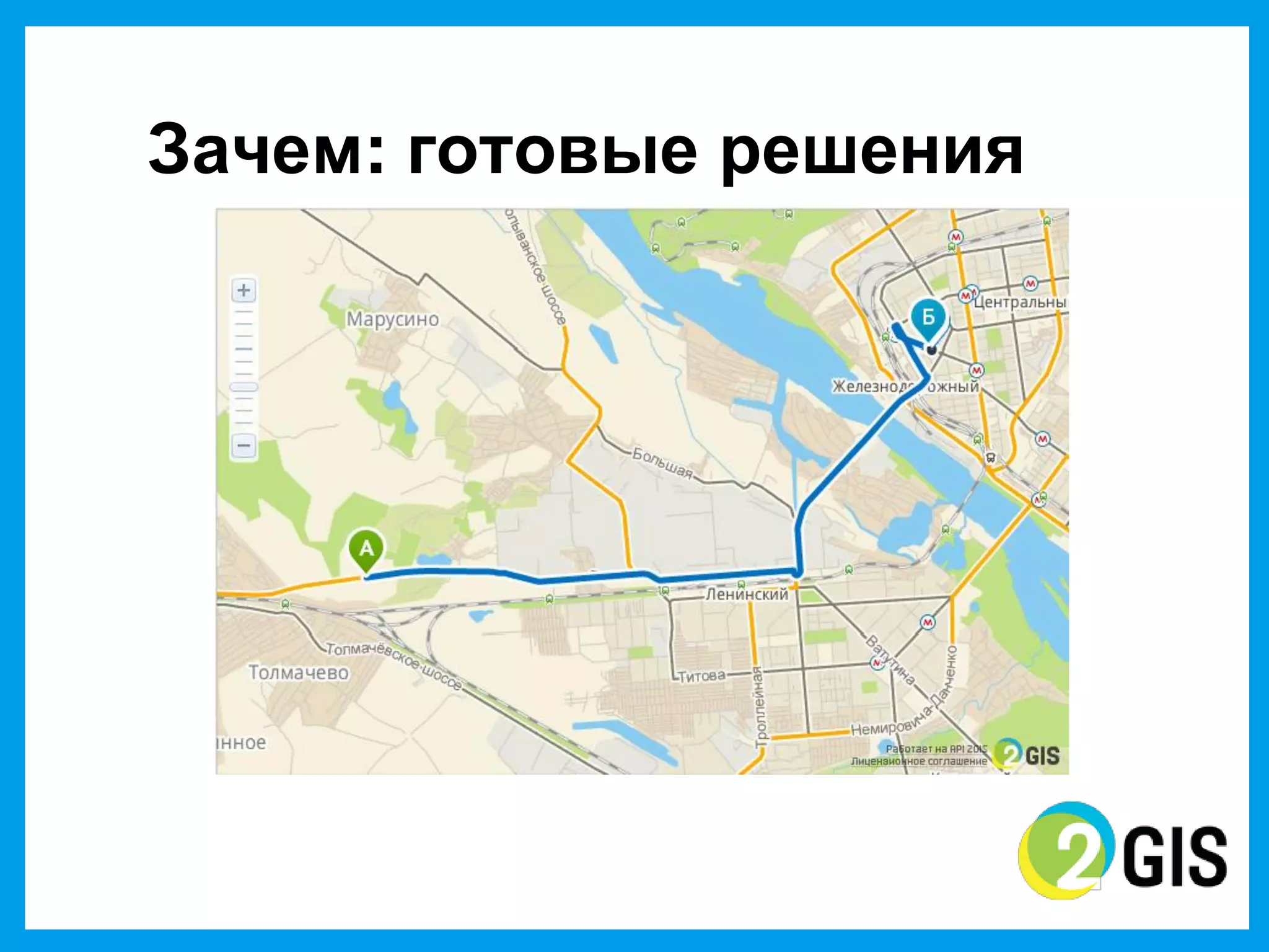 Зачем: готовые решения
 